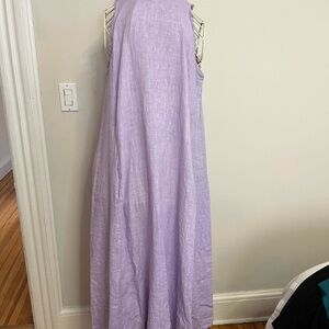 Lavender Sleeveless Maxi Dress